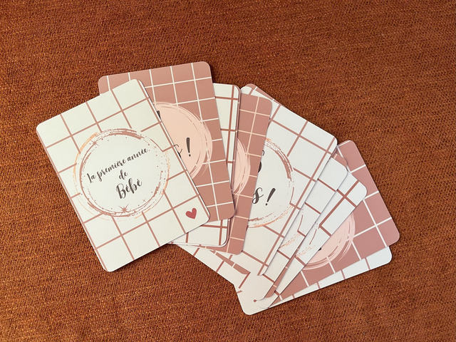 Cartes-étapes &quot;Quadri&quot;