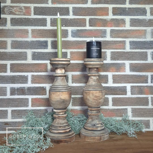 Kandelaar hout L