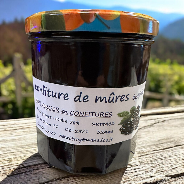 Confiture de mûres - Trog