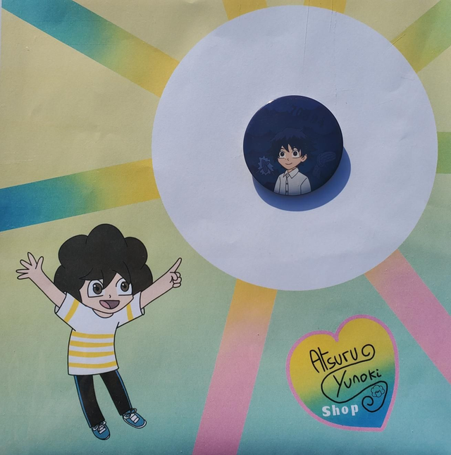 Chris / Rainbow Badges / Serie 6 / The Promised Neverland / (Design by Atsuru_Yunoki (me) )