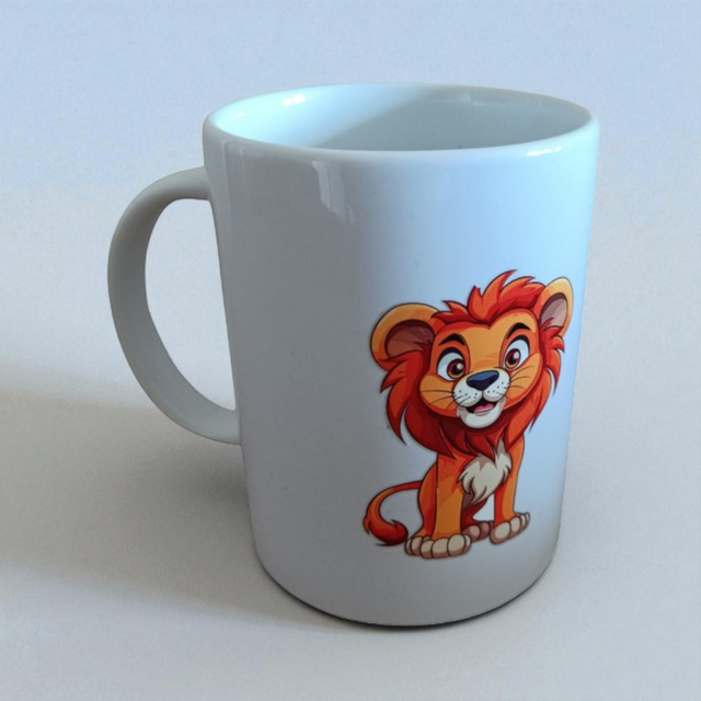 mug lion