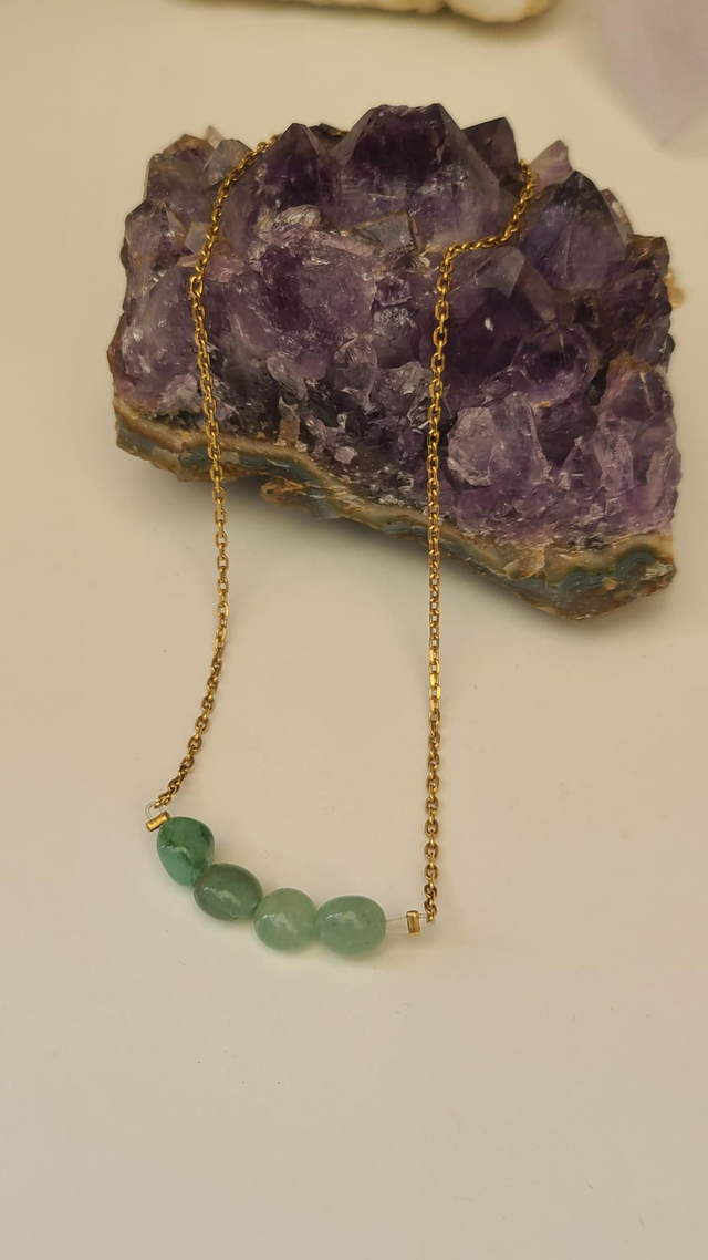 Collier aventurine
