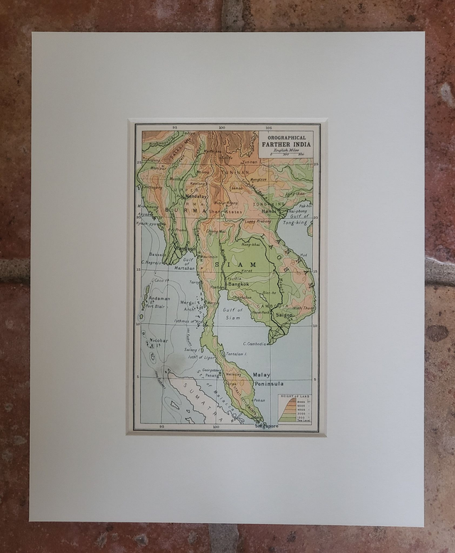 Farther India (Burma, Siam, Laos, etc)