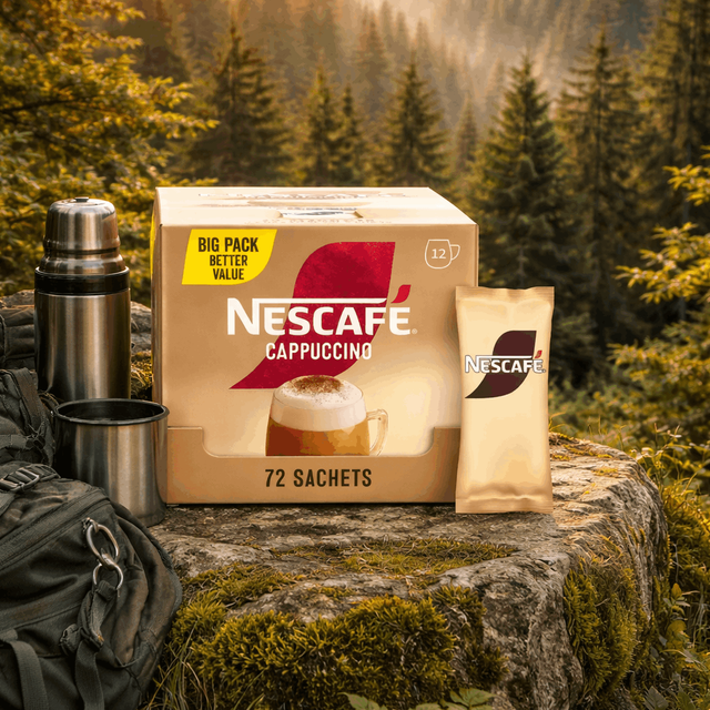 Nescafé Cappuccino Sachets, 72 x 15.5g