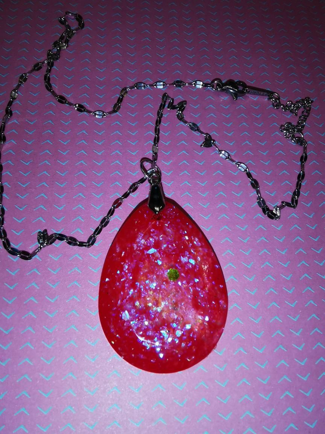 Pendentif rose 