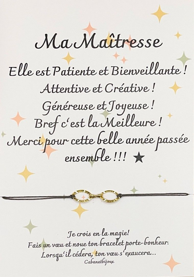 Ma Maîtresse