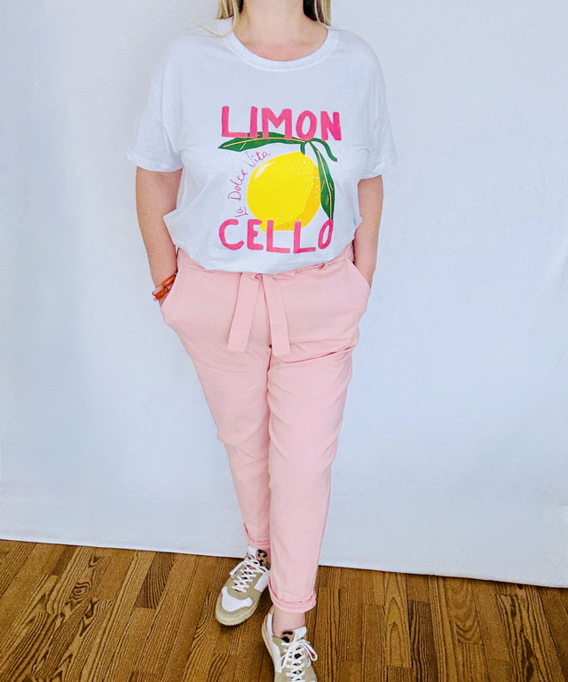 T-Shirt Blanc Lemon GT