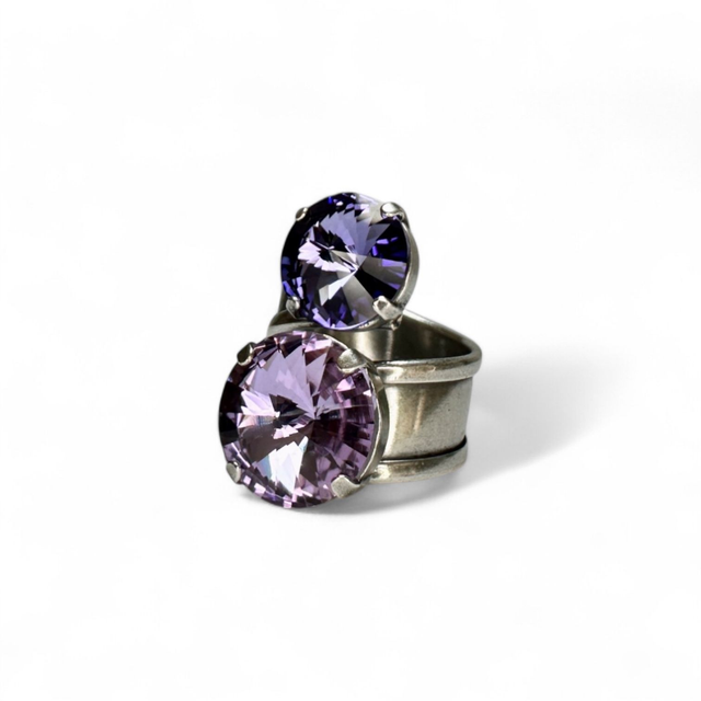 Ring DUO Lila Mix