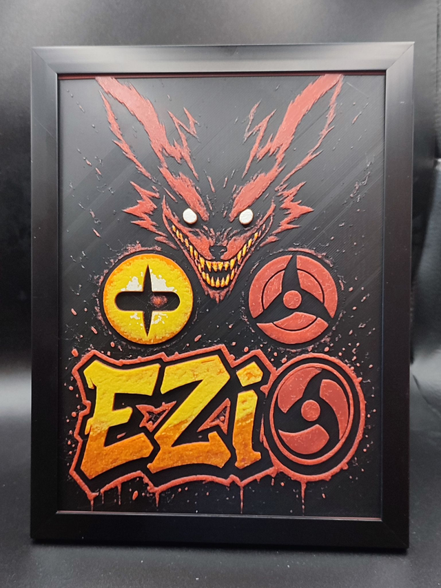 Création 100% sur mesure de votre Cadre décoratif 3D – 15×20 cm