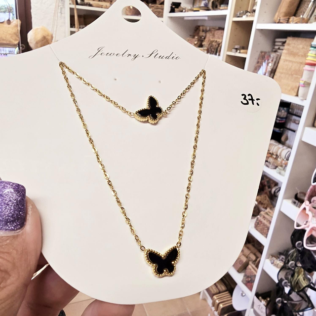 Parure duo "Jody" en acier inoxydable argent (bracelet + collier assorti)