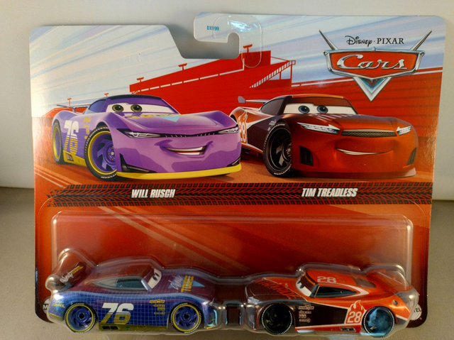 Disney Pixar Cars 3 - Will Rush & Tim Threadless