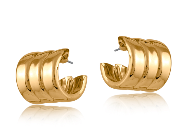 Gold Hoop Earrings