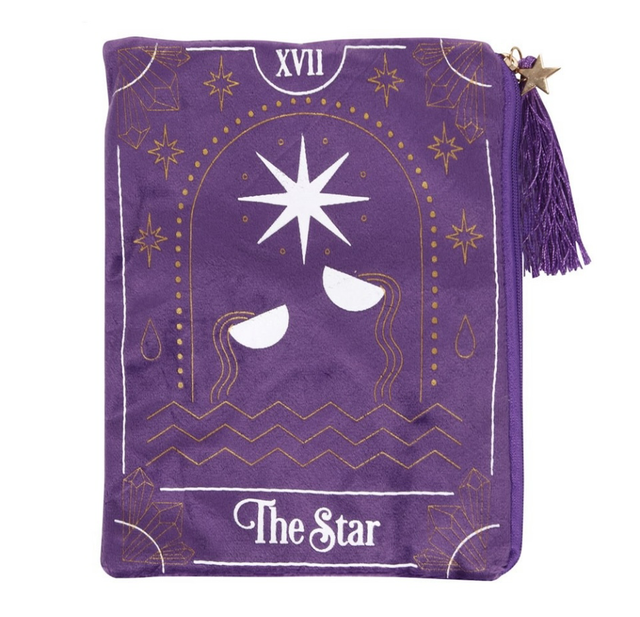 Star Tarot Card Zipper Bag