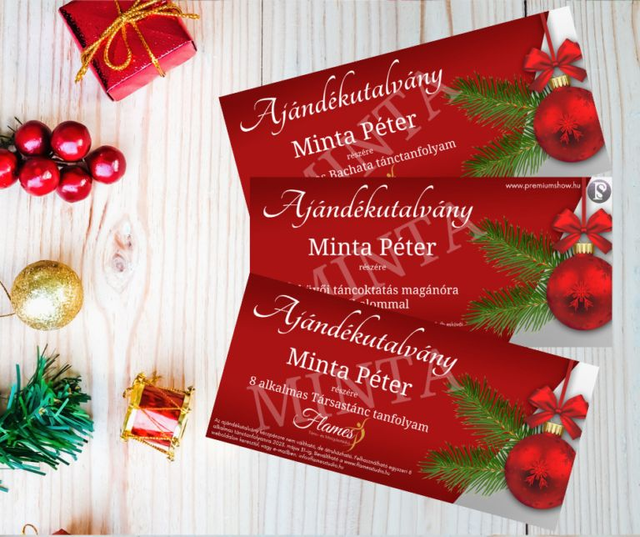 Ajándékutalvány - Esküvői Tánciskola