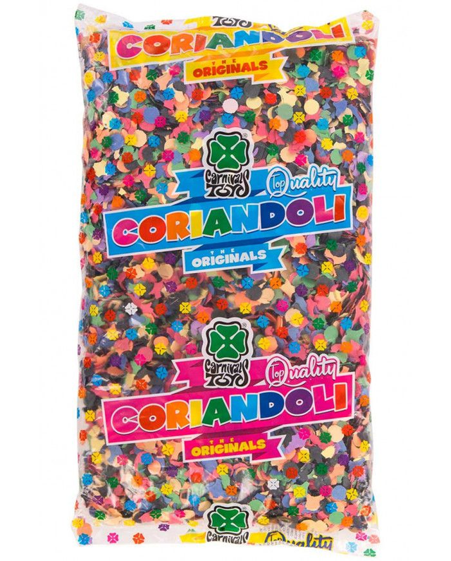 Coriandoli multicolor busta 100 gr