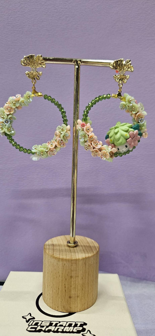 Shaymin nickelfree 18k gold