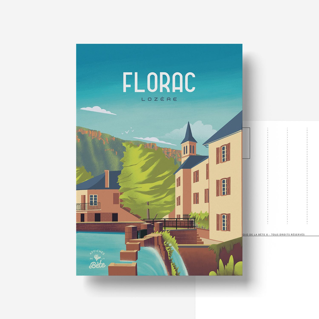 Carte Postale FLORAC