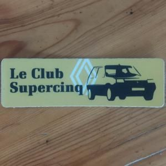 Autocollant 5 couleurs