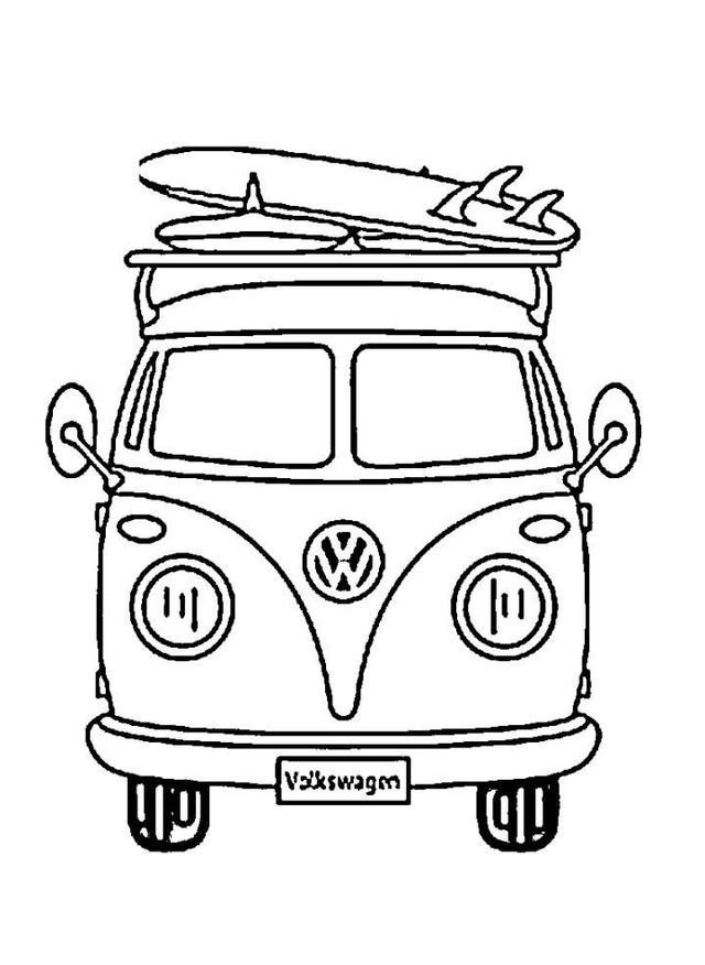 Gravure Combi Volkswagen 