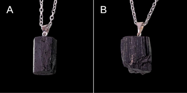 Pendentif tourmaline 
