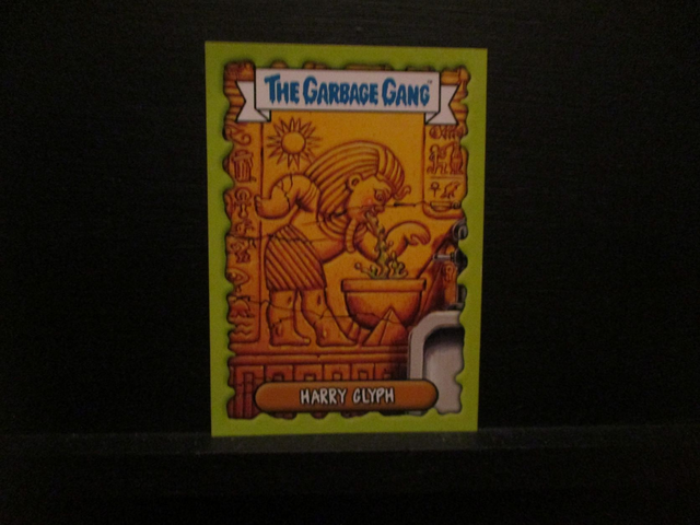 Harry Glyph - (Topps) The Garbage Gang Original Trading Card #37