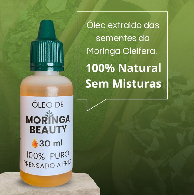 Óleo de moringa extração das sementes 