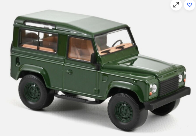 Land Rover Defender 1995 Norev Jet 1:43