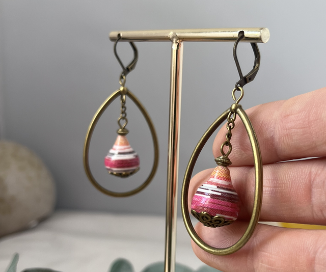 #124 Boucles d’oreilles affiche