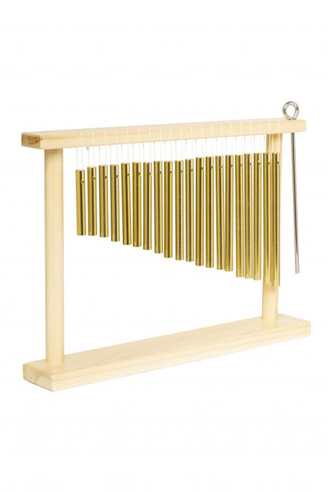 STAGG Carillon, 1 rangée, 20 battants, sur cadre, avec marteau