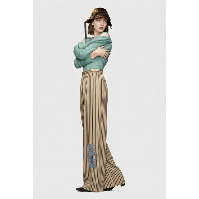 I AM THE PROBLEM WIDE LEG PANTS