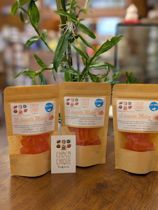 15 Lingots Melon de Sucre d&#039;Or