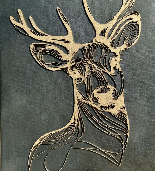 Tableau sur toile Cerf