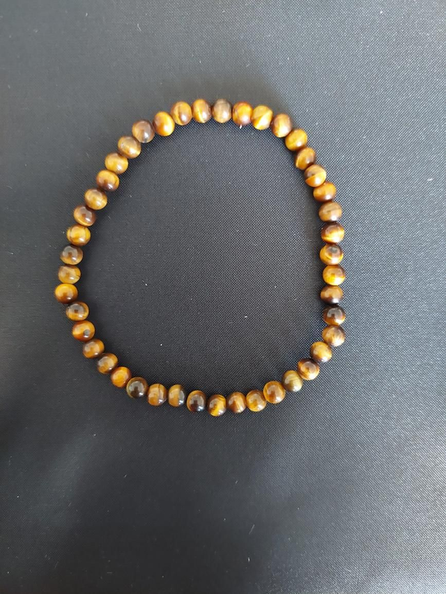 Bracelet en pierres oeil de tigre 4mm
