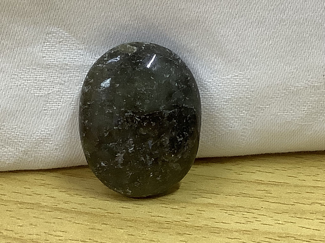 Mystical Labradorite Palm Worry Stone: Find Serenity and Unleash Inner Magic