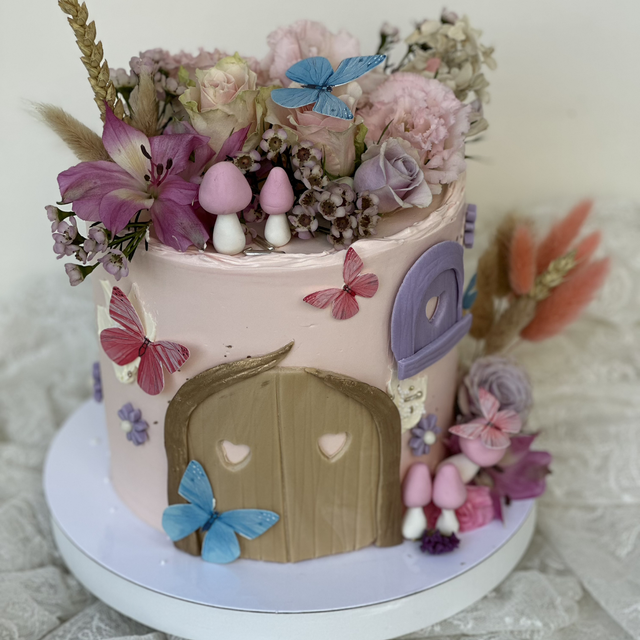 Fairy theme cake