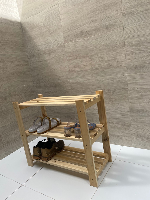 Sapateira Horizontal Natural