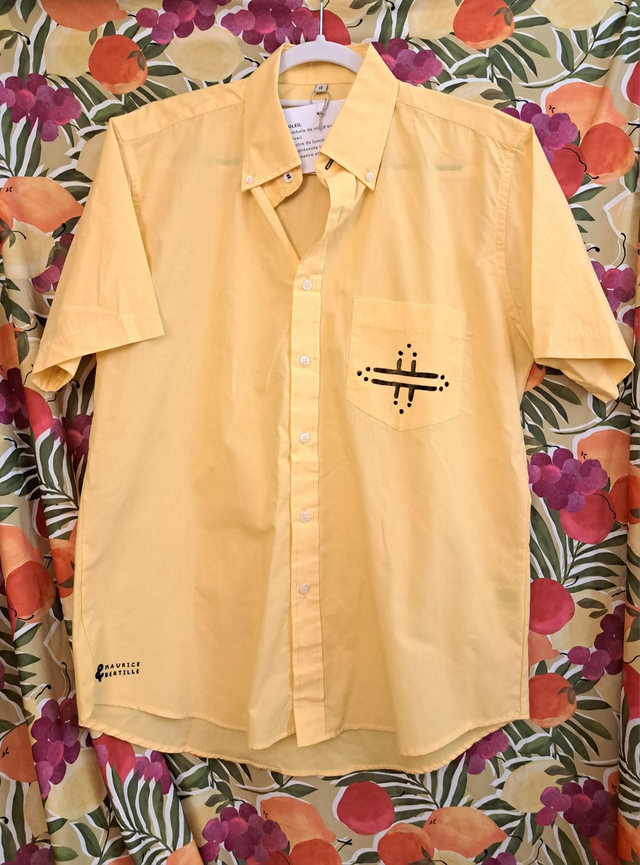 Chemises upcyclées TIGMI - Motif amazigh