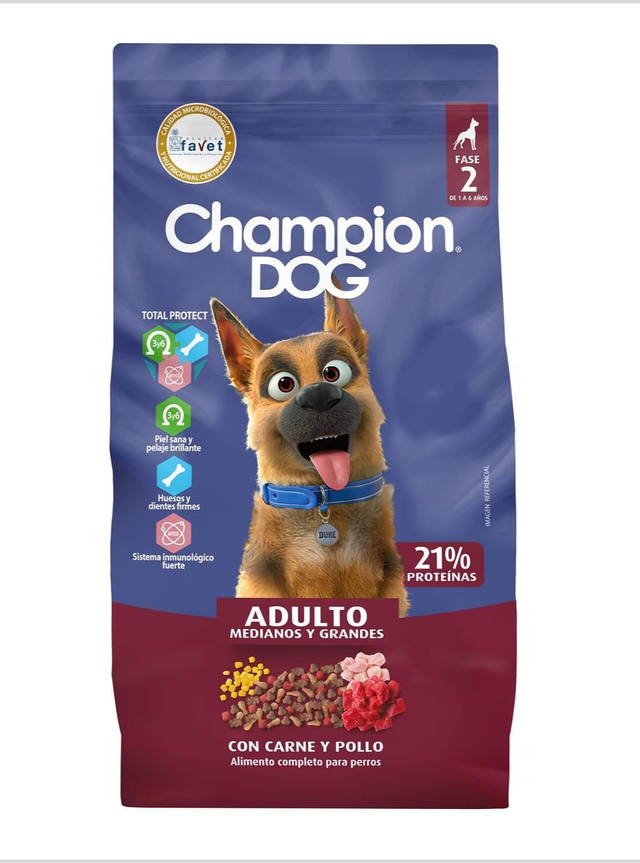 Champion Dog 18 Kg carne