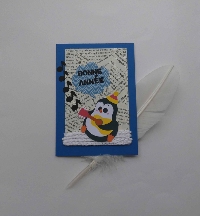 Une bonne année en musique avec ce pingouin