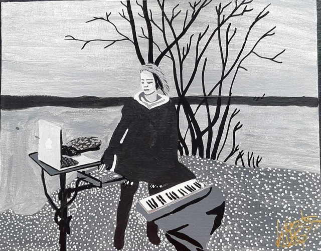 "Piano au bord de dieu"