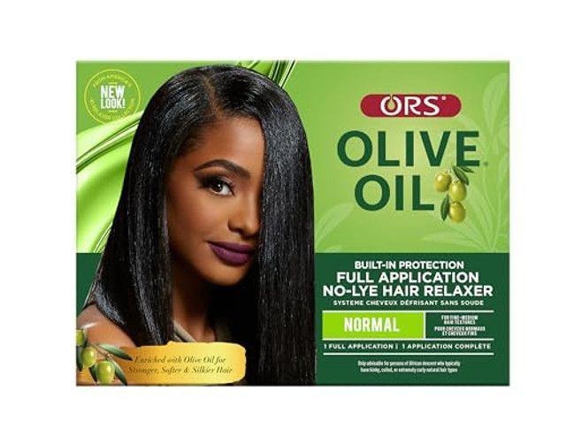 Ors Olive Oil Built-In Protection Full Application No-Lye Hair Relaxer Normal Strength