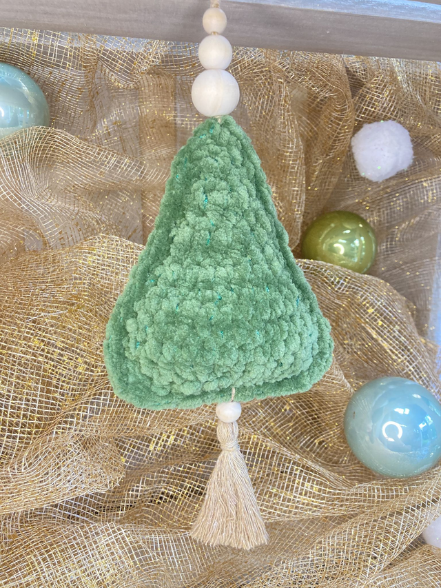 SAPIN DÉCO VERT fil vert