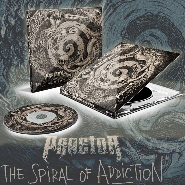 PRAETOR - The Spiral Of Addiction - CD Digipack [NEW 2025]