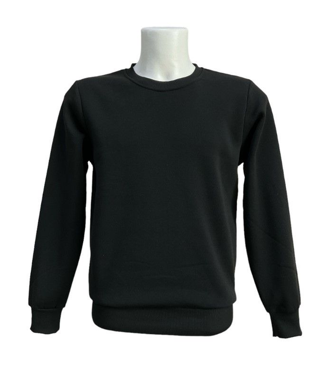 Felpa uomo basic monocromo girocollo autu/inv 5081 