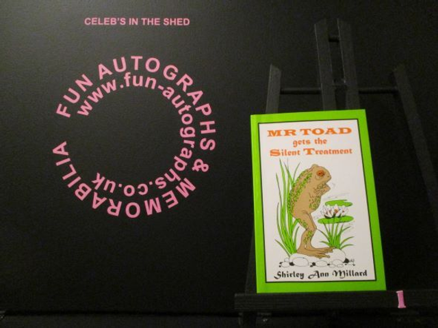 Shirley Ann Millard 'Mr Toad Gets The Silent Treatment' Authentic Autographed Paperback Book (1)