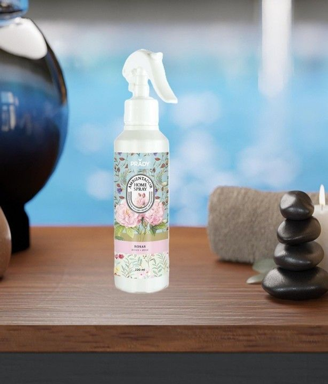 Spray d'ambiance multi-usage Prady " Rose "