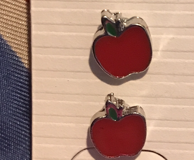 Children Red Earrings - CRE11
