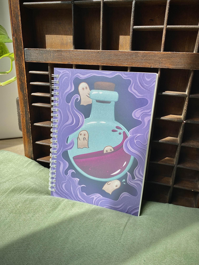 Spooky Potion Lined Notebook