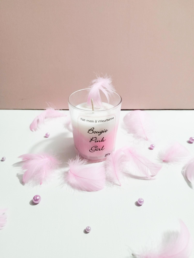 Bougie pinky girl 170g