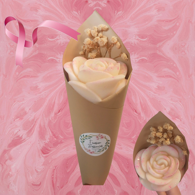 Rose en fondant parfumé 